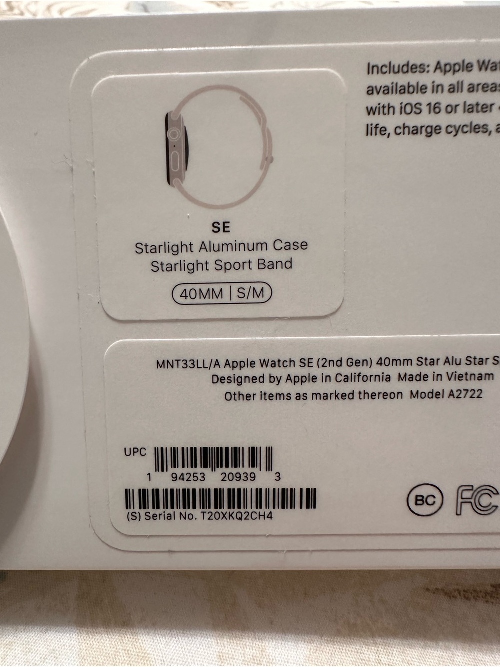 Apple SE Watch - Picture 7 of 8